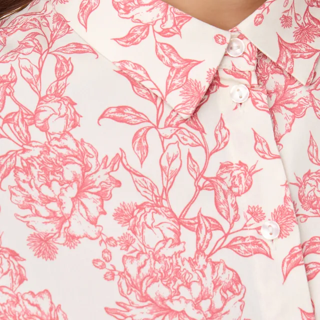 Regular Fit Floral Viscose Shirt – image 5