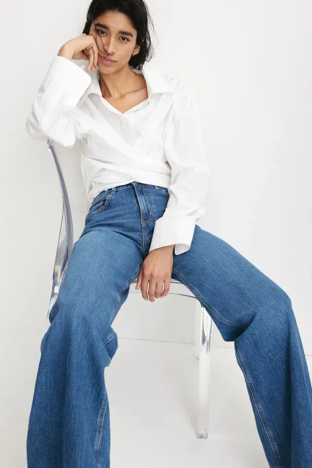 High-Rise Wide-Leg Jeans – image 7