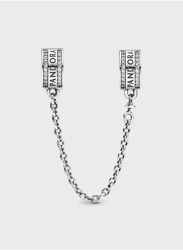 Sterling Silver Infinity Charm with Cubic Zirconia for Pandora ME Bracelets – image 2