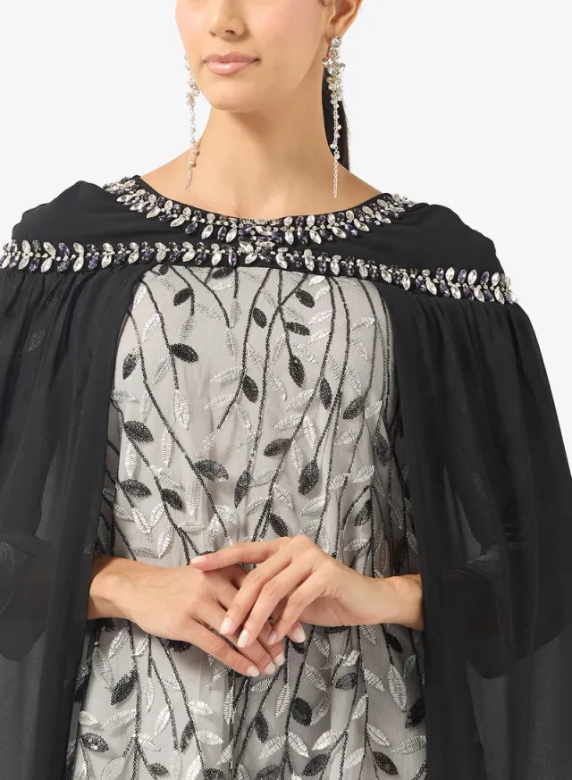 فستان كاب مزين – صورة 3