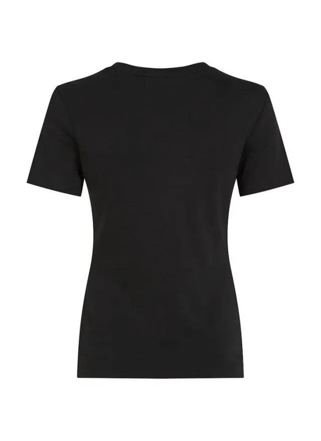 Cody Slim V-Neck T-Shirt Black – image 6