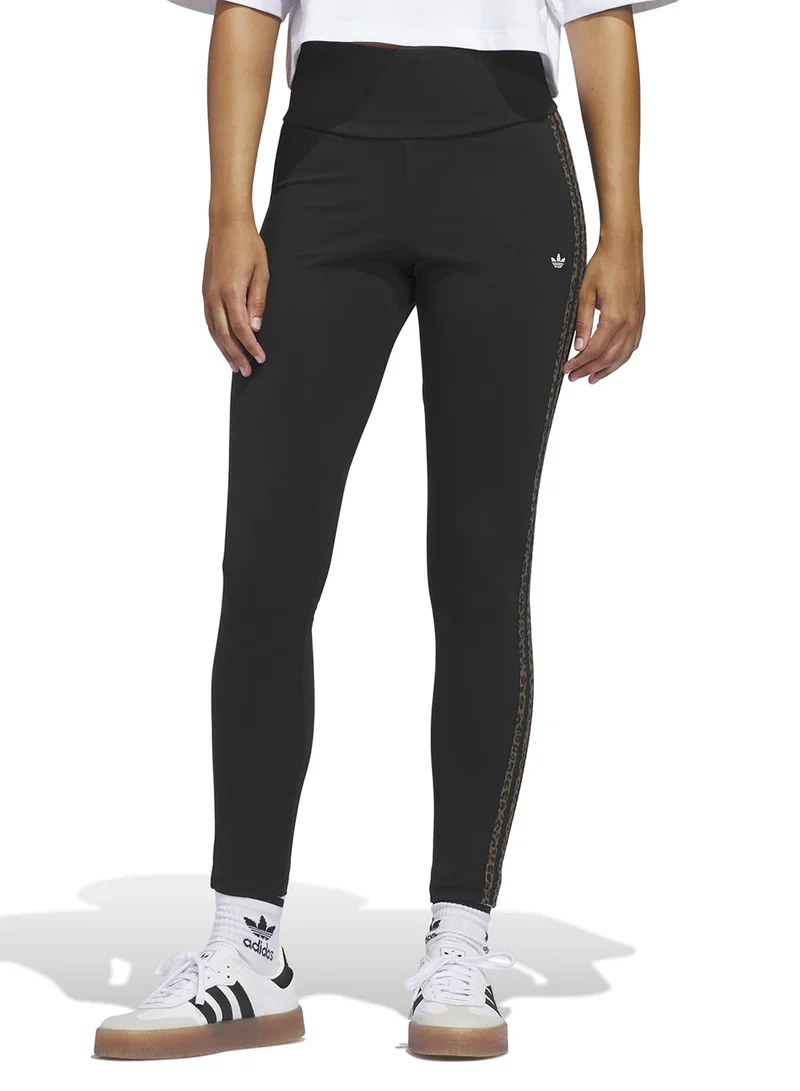 High-Waisted Pants Black