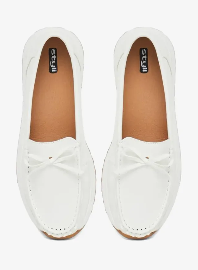 Bow Detail Casual Loafers – image 5
