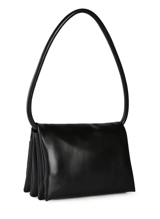 Trifold Wristlet Handbag Black