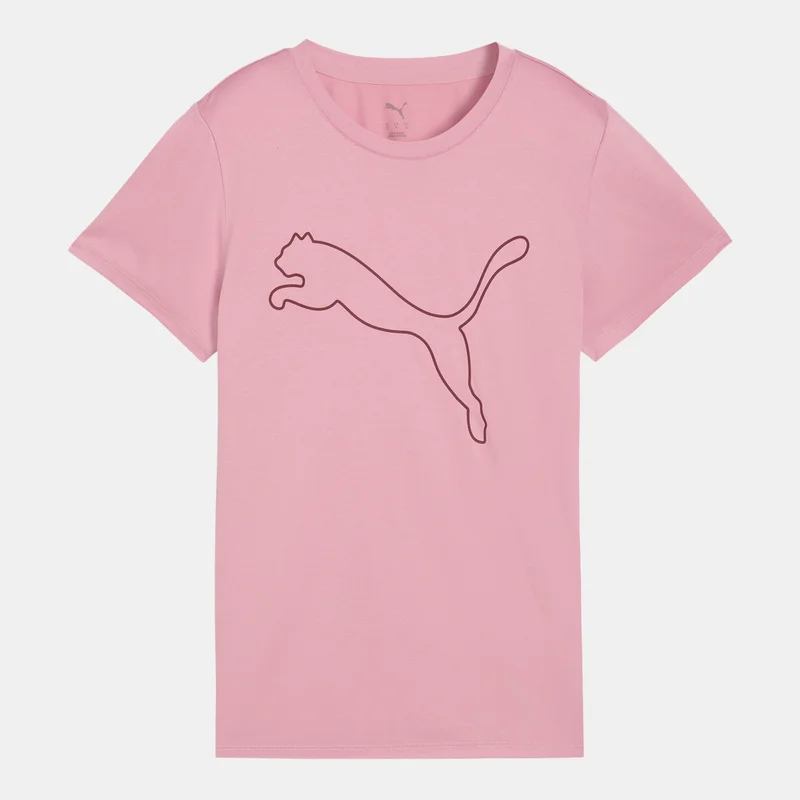 Women's Train All Day Heather Training T-Shirt Pink