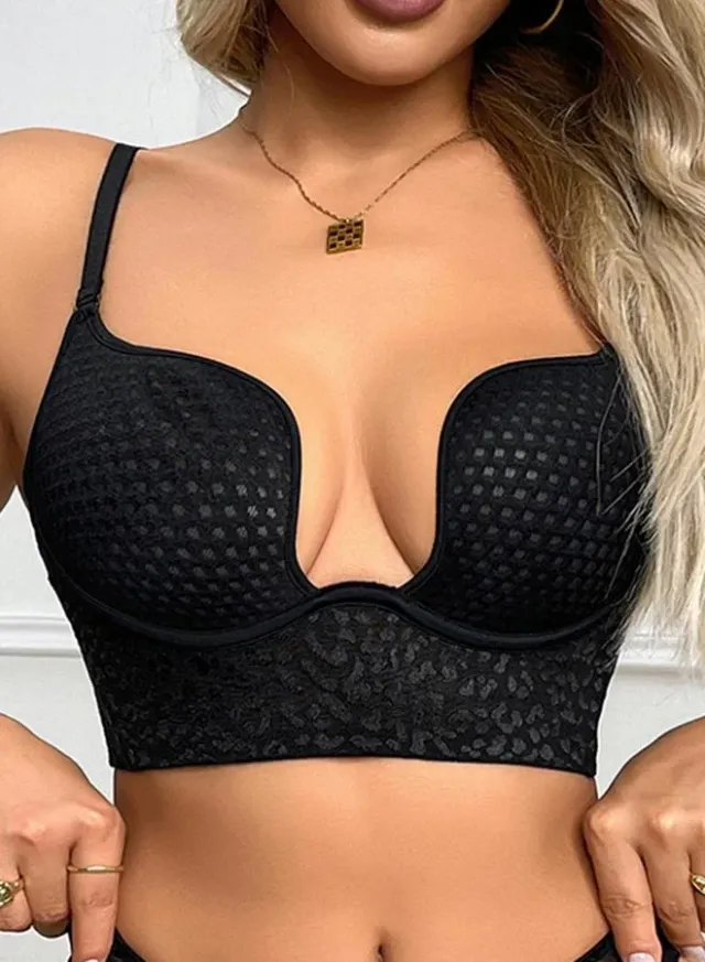 حمالة صدر بوش أب طويلة ومبطنة بأسلاك