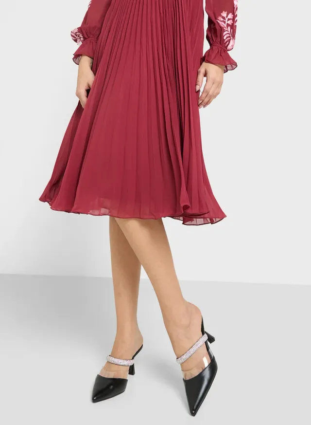 Heeled Slip-On Mules – image 5