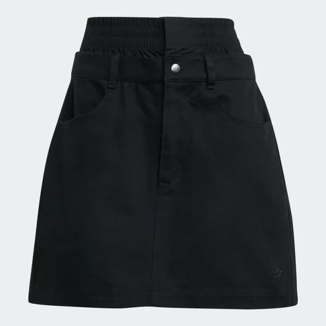 Firebird Utility Mini Skirt Black