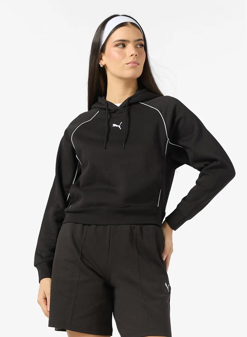 Essential Logo Hoodie Black