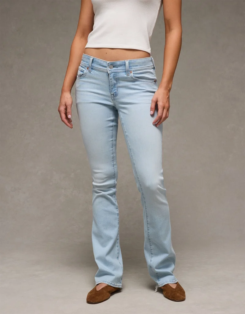 AE Next Level Low-Rise Kick Bootcut Jeans