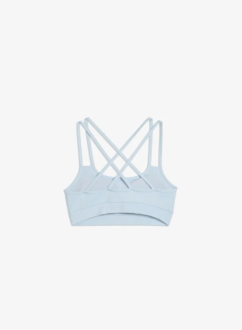 Hyrox Move Strappy Bra Light Steel Blue