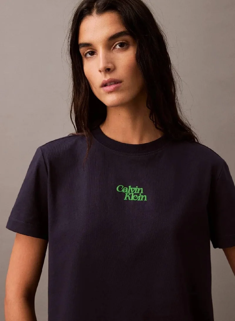 Logo T-Shirt Deep Indigo