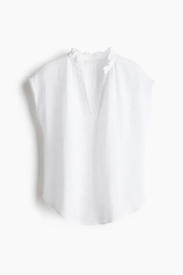 Cotton Muslin Blouse