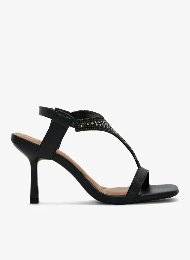 Women's Block Heel Sandals - Black