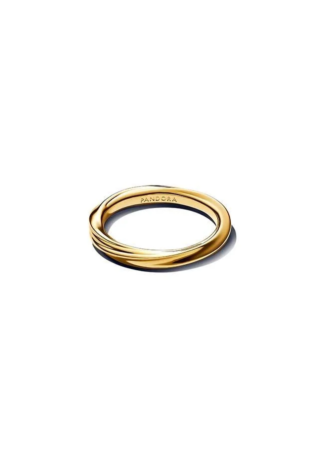 Minimalist Twisted Band Ring
