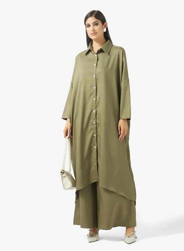 Longline Tunic Pant Set – image 3