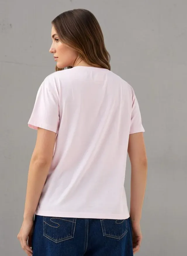 Lee Cooper Floral Print Cotton T-shirt – image 3