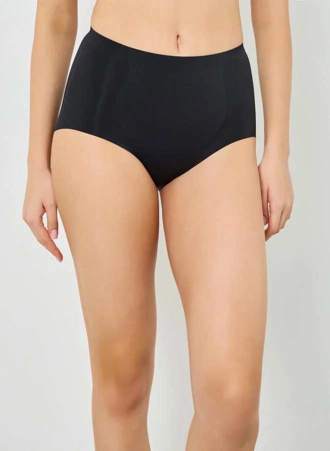 2-Pack Shaping Briefs - Black
