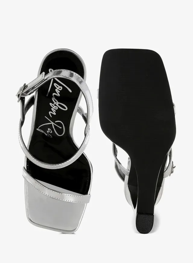 Metallic Fantasy Wedge Sandals Pink – image 4