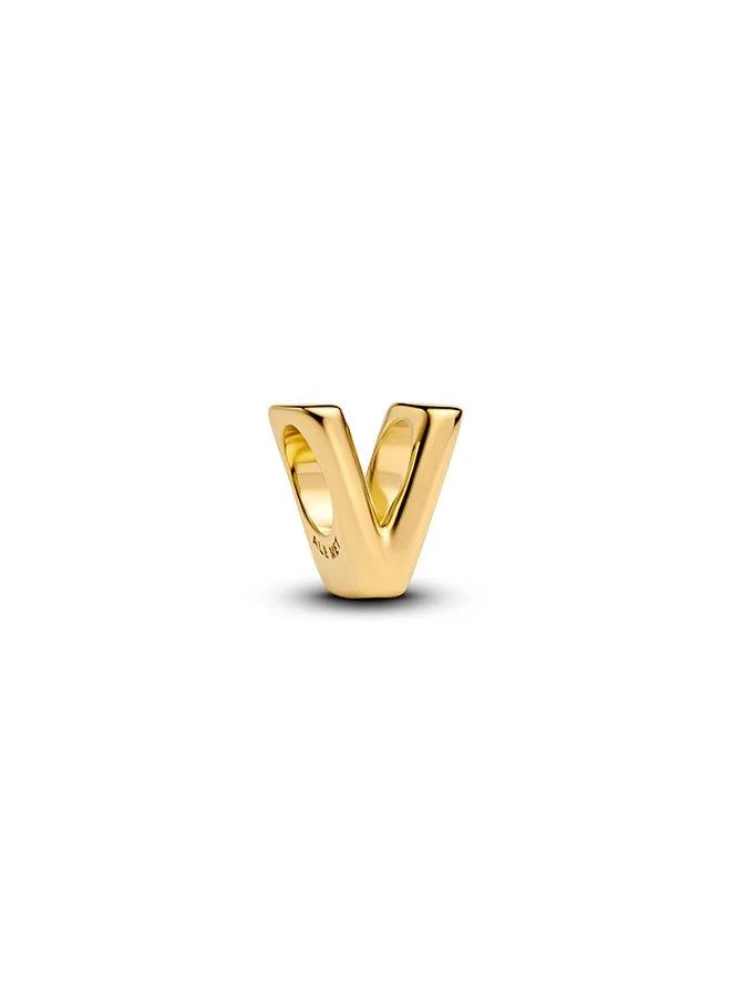 Initial Letter V Charm