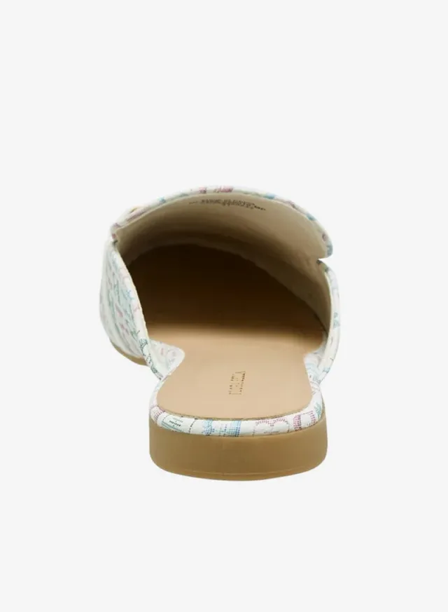 Women's Monogram Print Mules – image 5