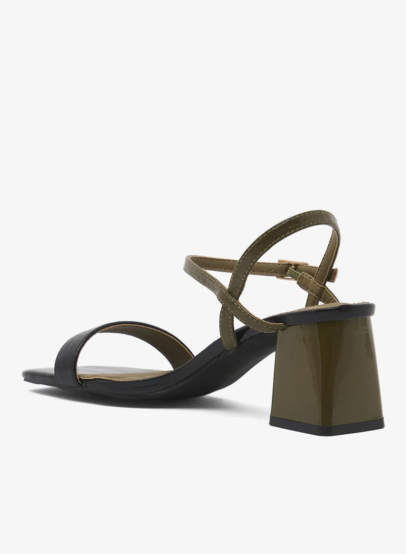 Heeled Sandals Black