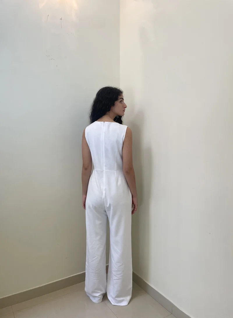 جمبسوت بدون أكمام بطول الكاحل