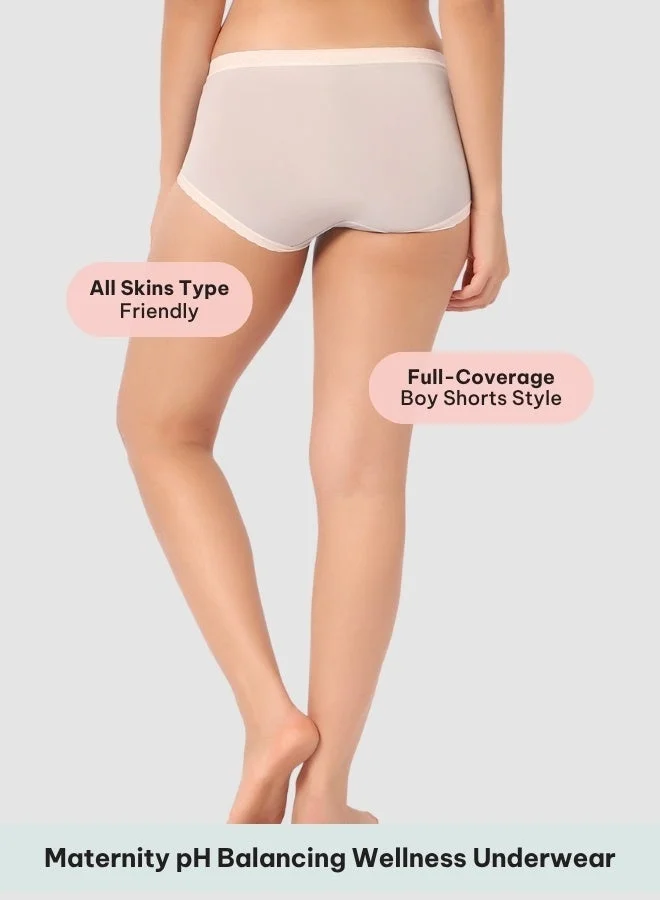شورت كورن باي ماتيرنيتي لاسي للأولاد - فائق النعومة، بدون لفات أو دعم للمنطقة، راحة تغطية كاملة لكل فصل دراسي
