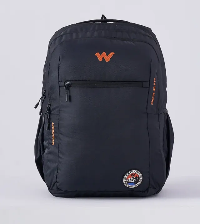 Wildcraft Sierra 45 Pro Backpack Black