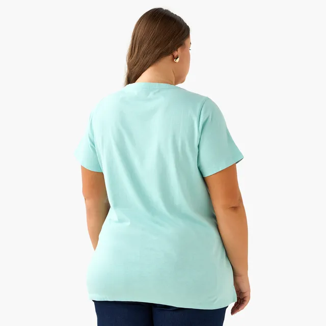 Ulla Popken Floral Relaxed T-Shirt – image 4