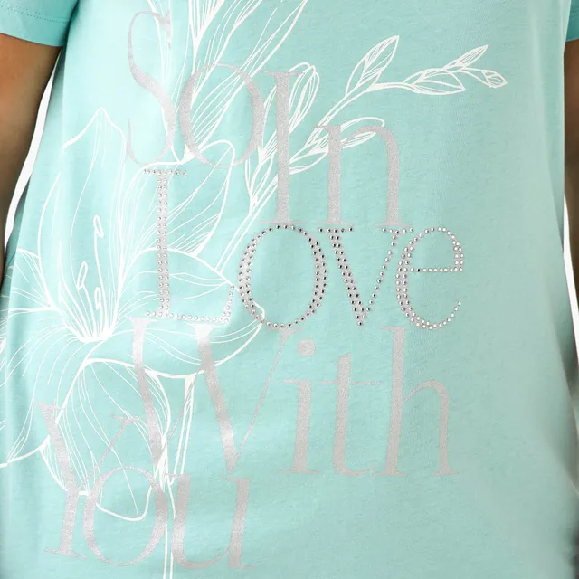Ulla Popken Floral Relaxed T-Shirt – image 6