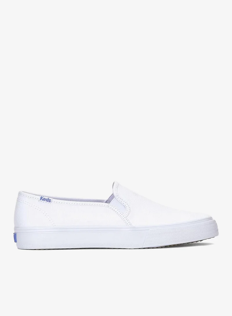 Keds Women's Double Decker Slip On White