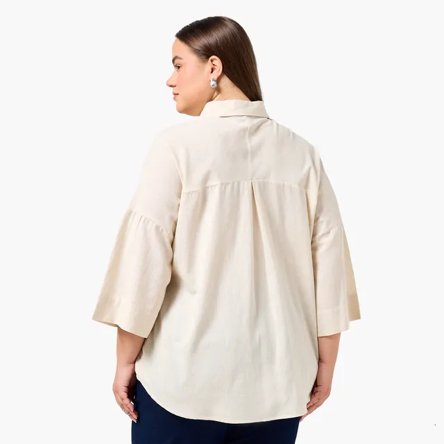 Ulla Popken Embellished Relaxed Shirt – image 4