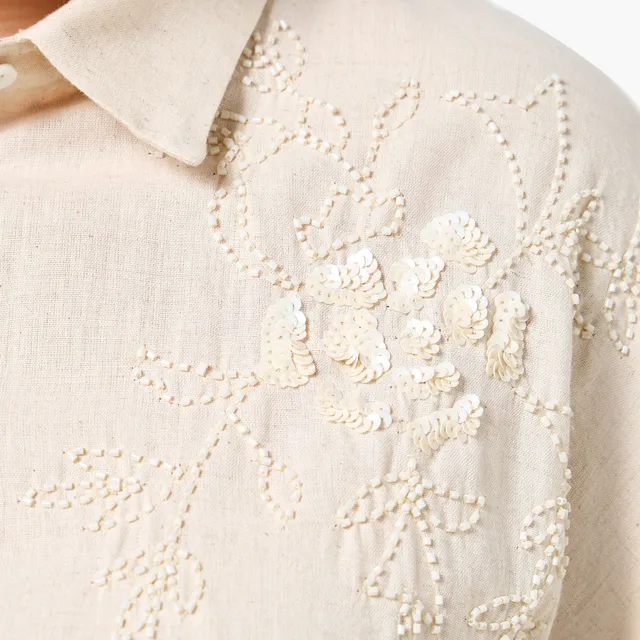 Ulla Popken Embellished Relaxed Shirt – image 2