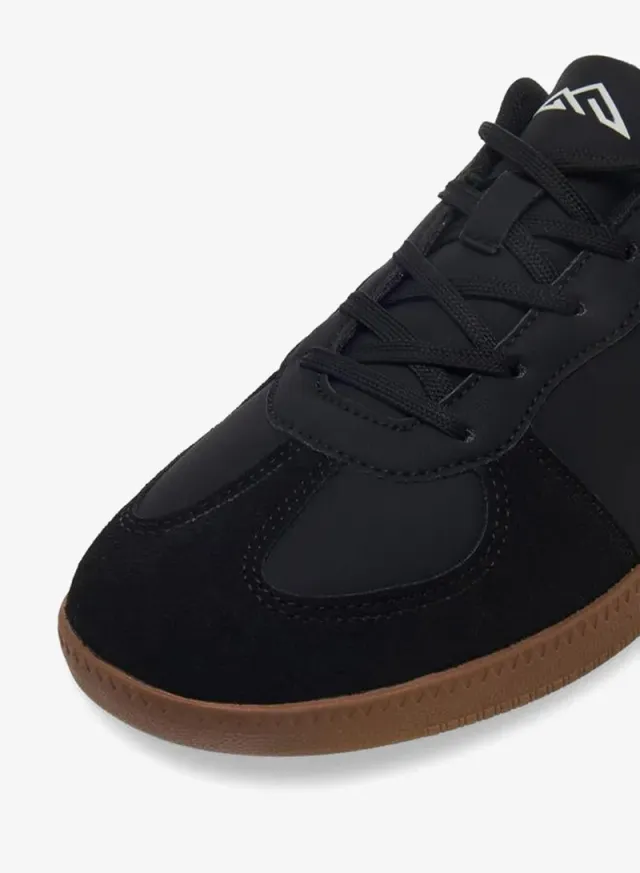 Women's Beige Lace-Up Sports Shoes with Contrasting Outsole – image 4