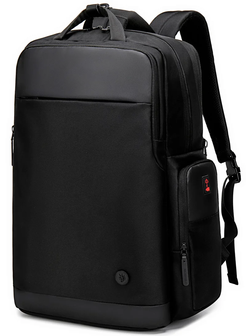 Lightweight Water Resistant Laptop Backpack Black