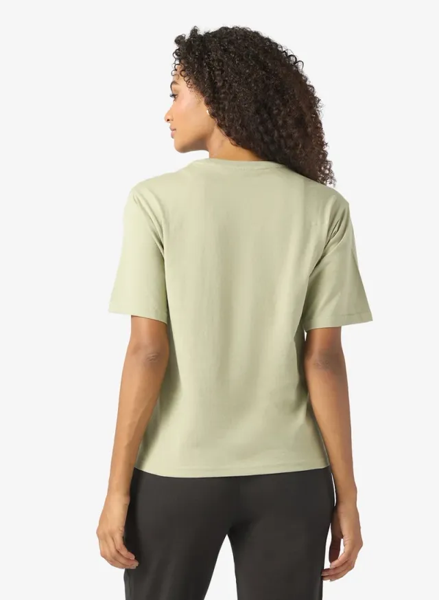 Women's Relaxed Graphic Tee Pastel Gray – image 2