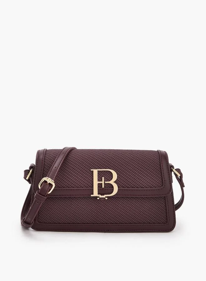 Flora Bella Textured Crossbody Bag Red