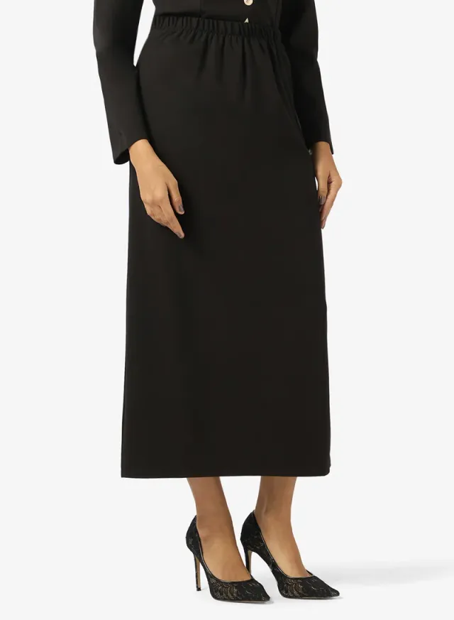 Lace Trim Top & Column Skirt Set – image 4