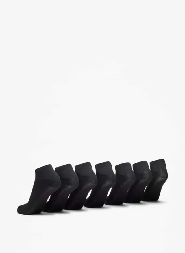 Women's Solid Ankle Socks - Pack of 7 – image 3