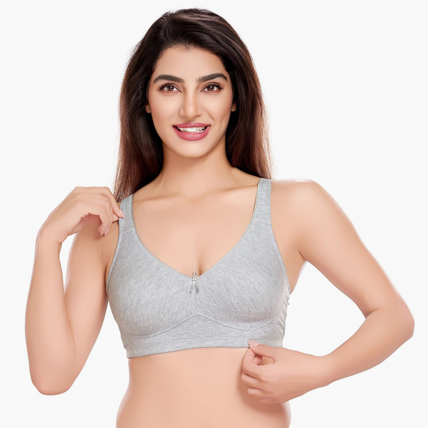 Juliet Non-Padded Bra Grey