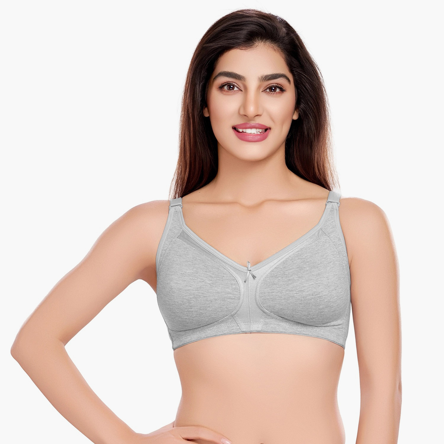 Juliet Non Padded Bra Grey