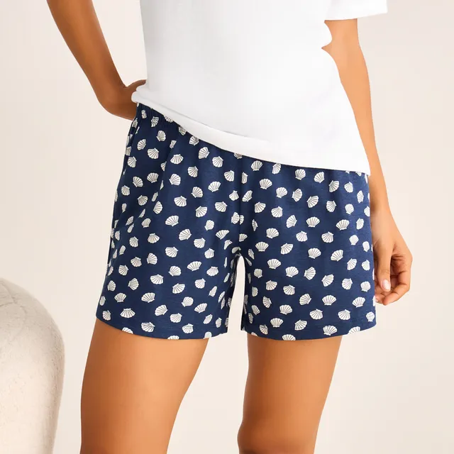 Pyjama Set Shell Print T-shirt & Shorts – image 4