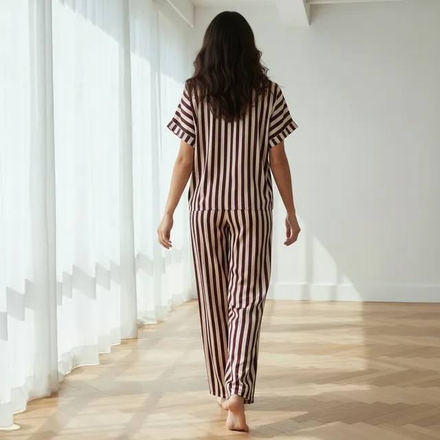 Wide Leg Pyjama Set – image 3