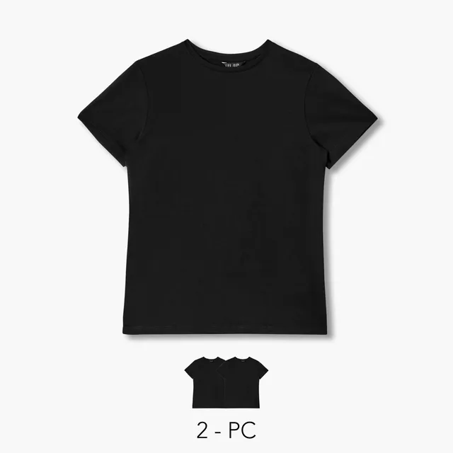 Women's 2-Pack Crew Neck T-Shirt