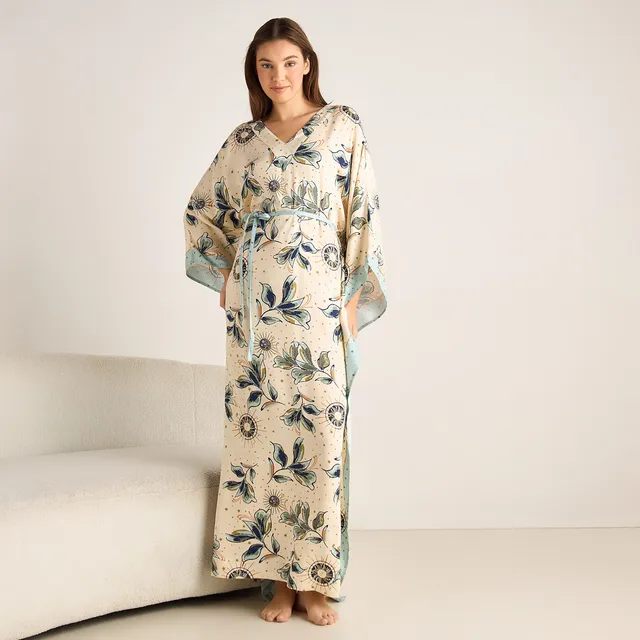 Printed Viscose Nightgown