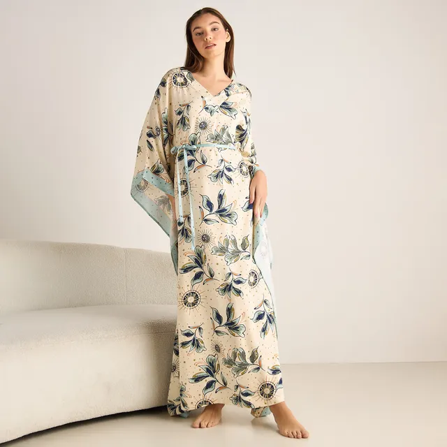 Printed Viscose Nightgown – image 2