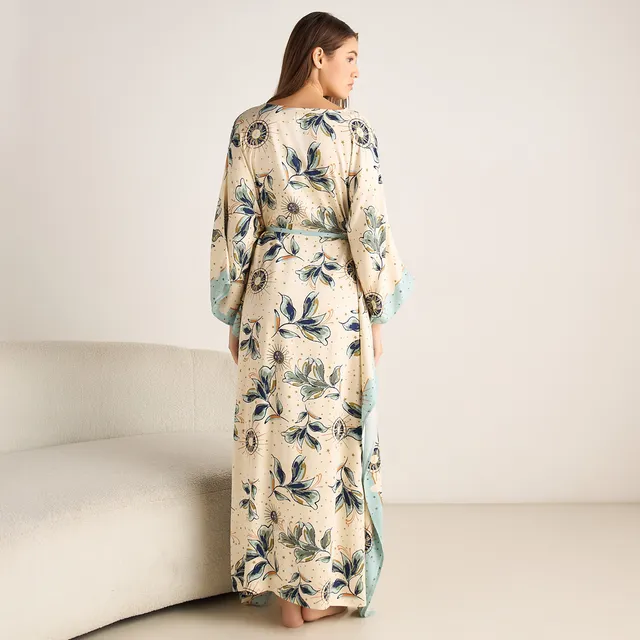 Printed Viscose Nightgown – image 3