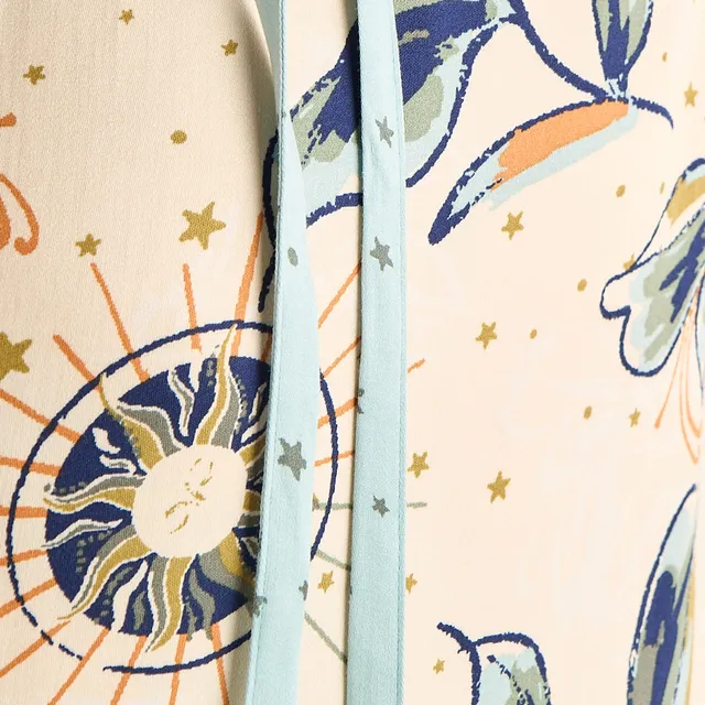 Printed Viscose Nightgown – image 5