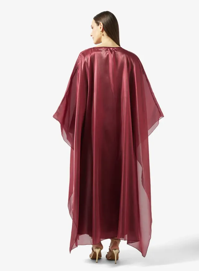 Pink Asymmetric Kaftan for Women - Khizana – image 2